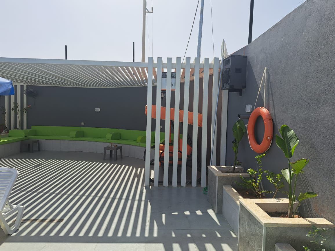 الجلوس الأخضر والاسترخاء