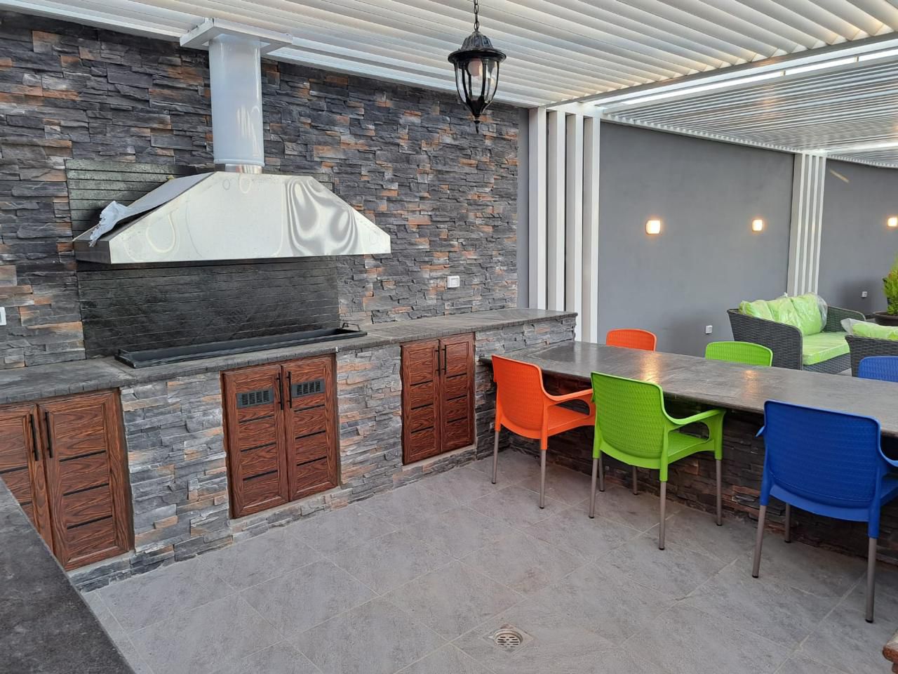 مطبخ الشواء الخارجي